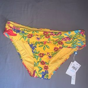 Bleu Rod Beattie Floral Bikini Bottoms